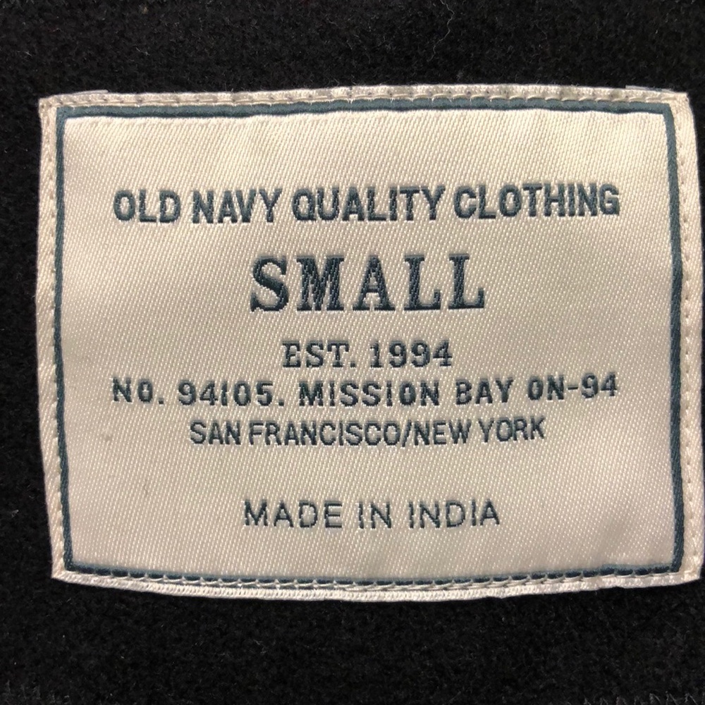 Old Navy Pea Coat - Black - Small - Picture 5 of 8